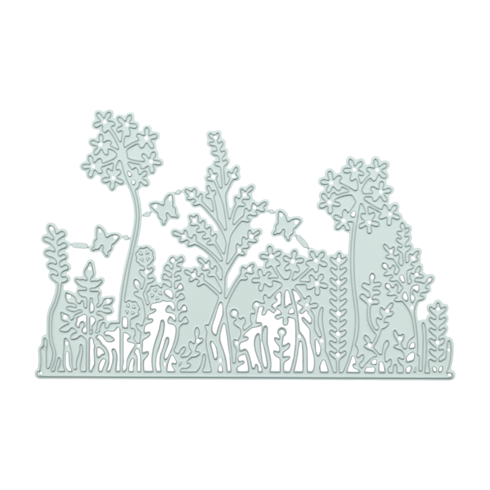 Wild Flower Silhouette - Steel Cutting Die